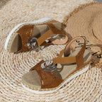 Orthopedic Sandals Ergonomic Arch Support Snake Print