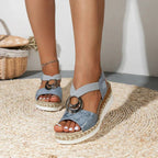Orthopedic Sandals Ergonomic Arch Support Snake Print