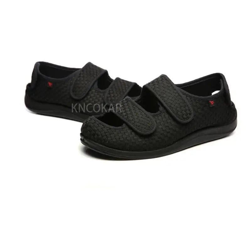 Orthopedic Sandals Extra-Wide Toe Box Adjustable Straps Breathable Mesh