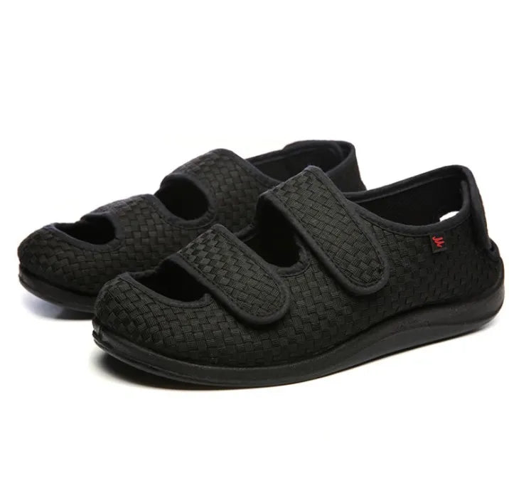 Orthopedic Sandals Extra-Wide Toe Box Adjustable Straps Breathable Mesh