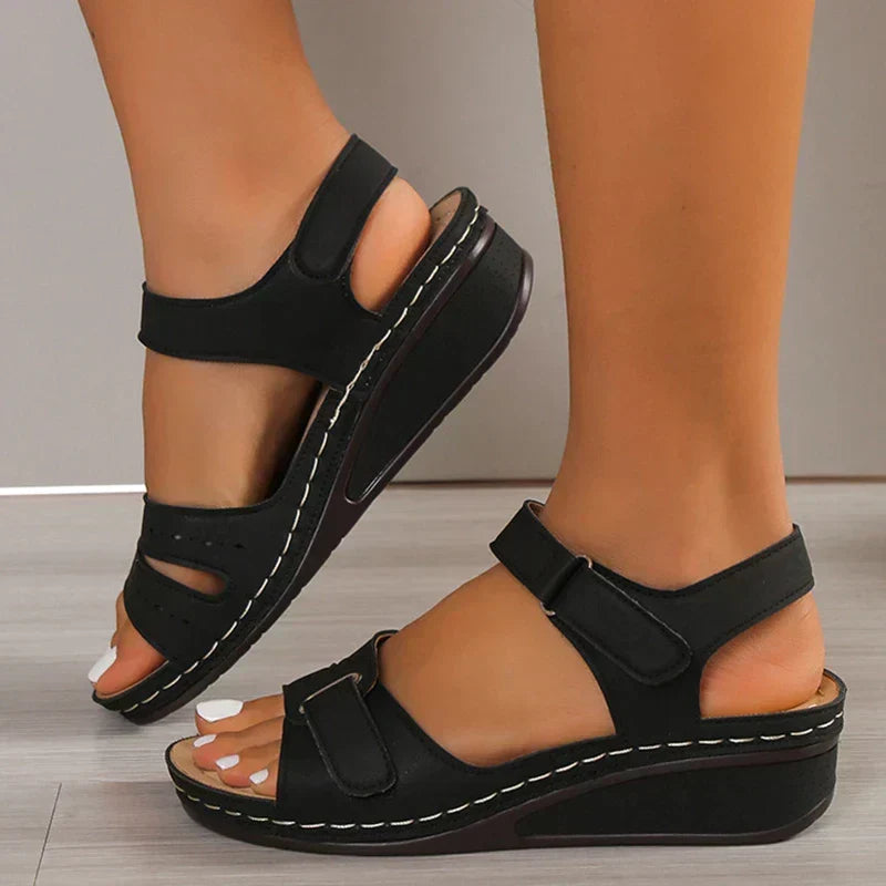 Orthopedic Sandals Padded Insole & Adjustable Buckle
