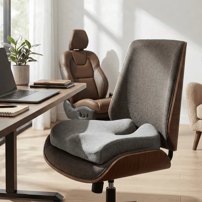 Orthopedic Seat Cushion Contoured Tailbone Relief