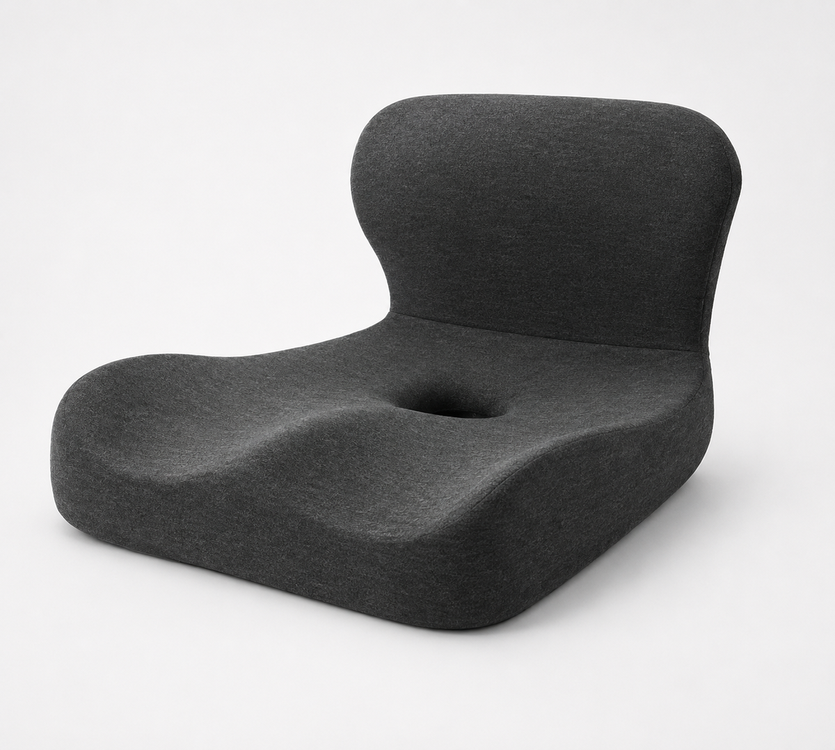 Orthopedic Seat Cushion L-Shape Memory Foam Coccyx Relief