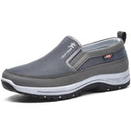 Orthopedic Shoes Leather Slip-On Arch Support & Shock-Absorbing Sole