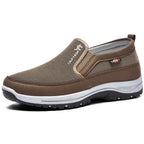 Orthopedic Shoes Leather Slip-On Arch Support & Shock-Absorbing Sole