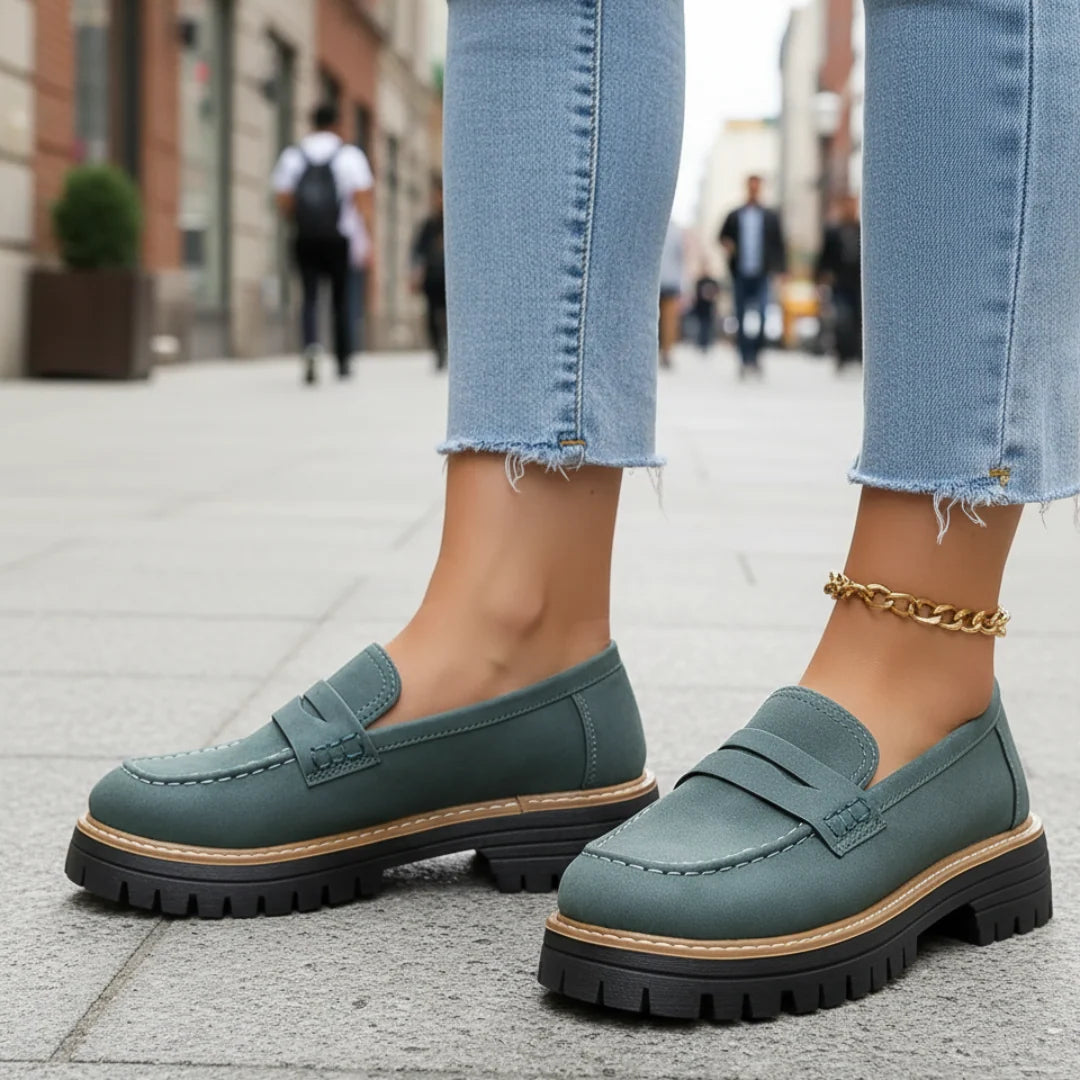 Orthopedic Slip-On Shoes Padded Footbed & Anti-Slip Sole