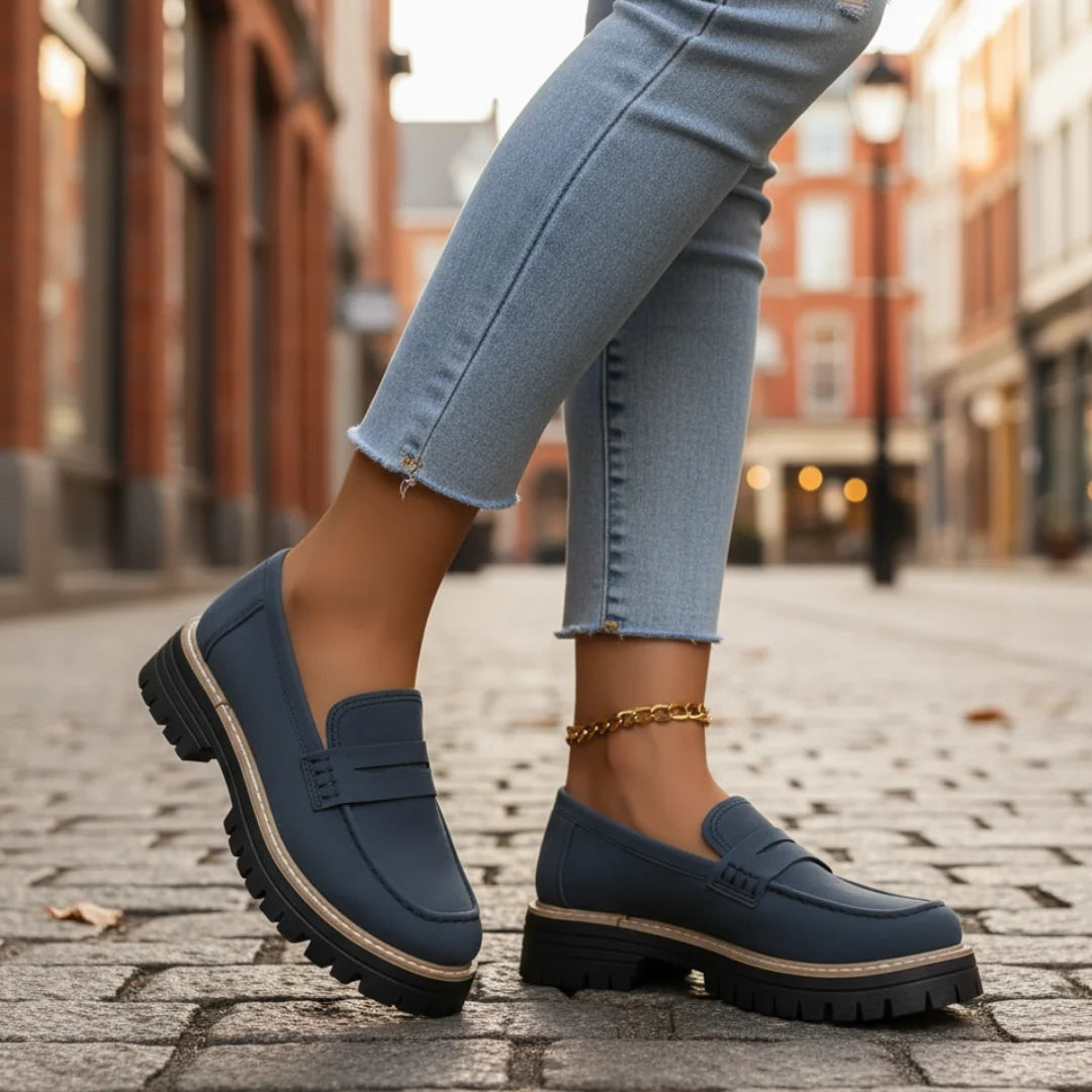 Orthopedic Slip-On Shoes Padded Footbed & Anti-Slip Sole