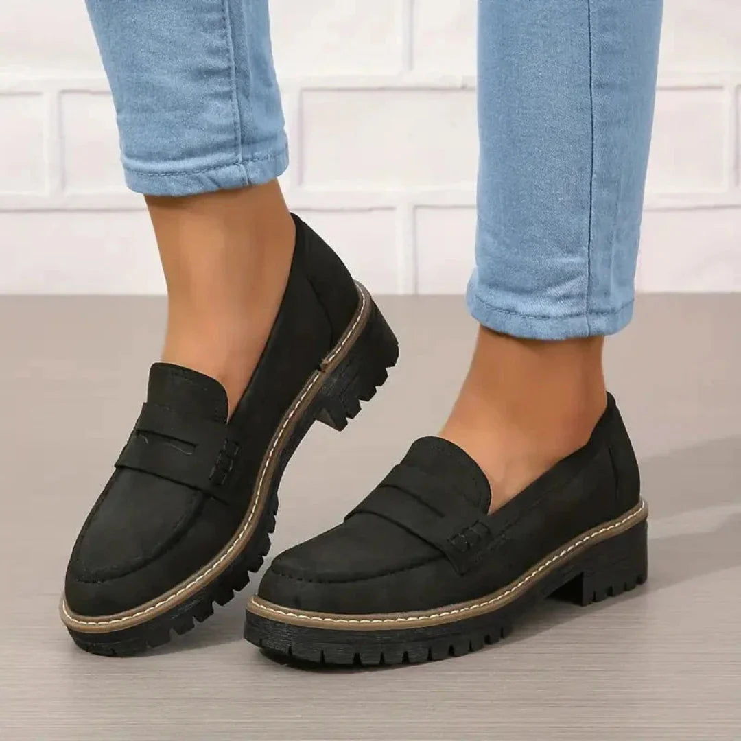 Orthopedic Slip-On Shoes Padded Footbed & Anti-Slip Sole
