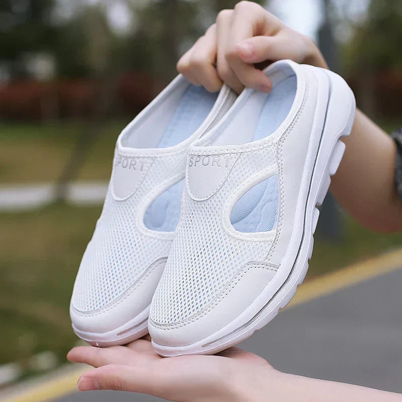 Orthopedic Slip-Ons Breathable Mesh Cork & EVA Insole