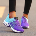 Orthopedic Sneakers Breathable Cushioned Sole Elevated Heel