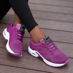Orthopedic Sneakers Breathable Cushioned Sole Elevated Heel