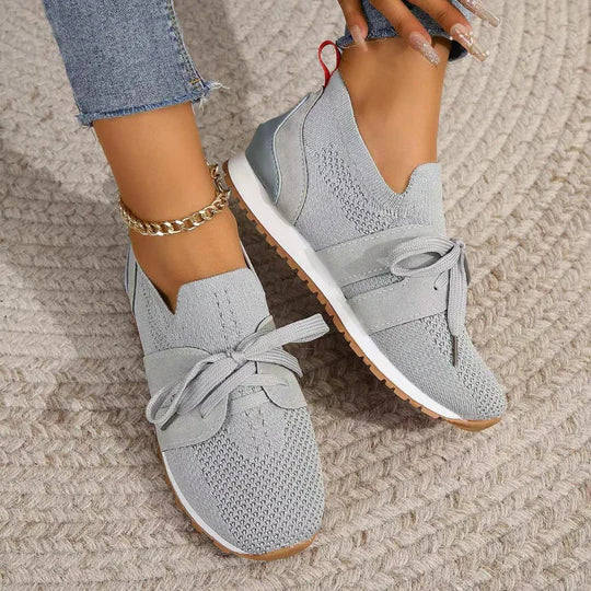 Orthopedic Sneakers Breathable Mesh Cushioned Sole