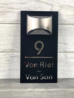 Outdoor Address Sign Solar-Powered LED Floating 3D Effect