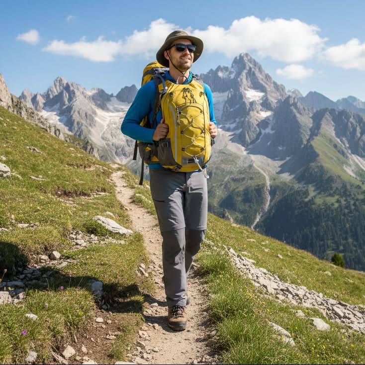 Outdoor Backpack Lightweight & Durable 20L Adjustable Padded Straps