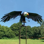 Outdoor Bird Figure Wind-Responsive Six-Point Stake