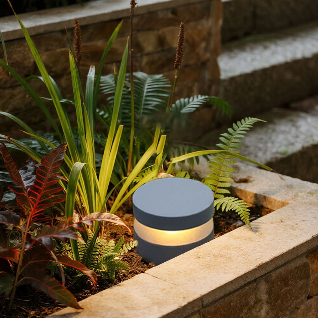 Outdoor Bollard Light Hardwired 110V LED Waterproof