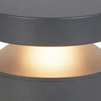 Outdoor Bollard Light Hardwired 110V LED Waterproof