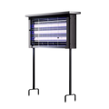 Outdoor Bug Zapper Solar & USB 1000V Carbon Grid