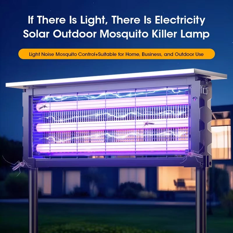 Outdoor Bug Zapper Solar & USB 1000V Carbon Grid