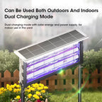 Outdoor Bug Zapper Solar & USB 1000V Carbon Grid
