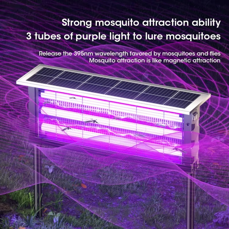 Outdoor Bug Zapper Solar & USB 1000V Carbon Grid
