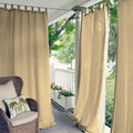 Outdoor Curtain Waterproof Blackout Tab-Top