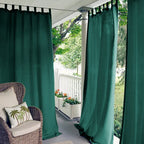Outdoor Curtain Waterproof Blackout Tab-Top