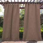 Outdoor Curtain Waterproof Blackout Tab-Top