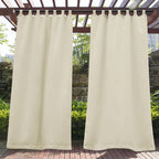 Outdoor Curtain Waterproof Blackout Tab-Top