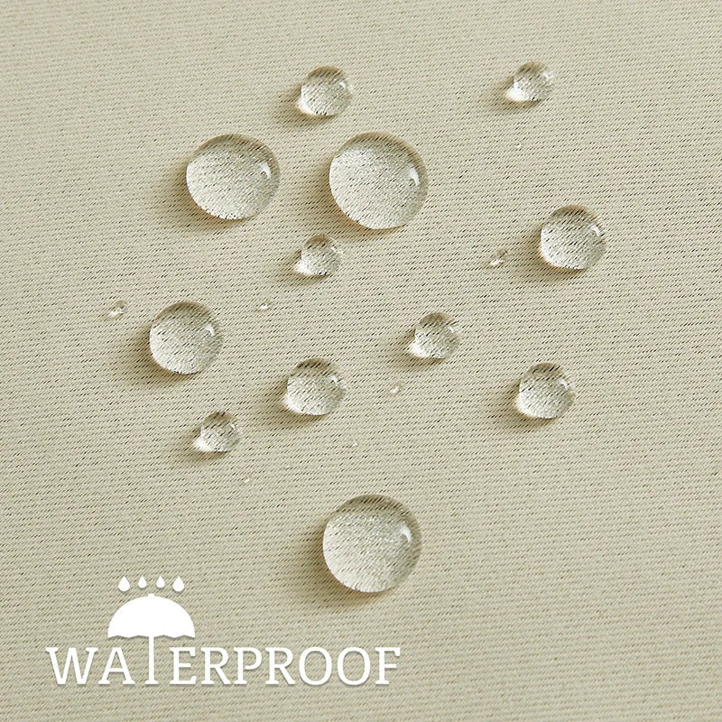 Outdoor Curtain Waterproof Grommet Top Weighted Hem