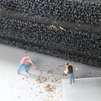 Outdoor Doormat Weather-Resistant Dirt Trapping Non-Slip Backing