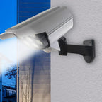 Outdoor Dummy Camera Solar-Powered Motion-Activated LED