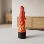 Outdoor Flame Light Realistic Flickering LED Plug-In & Rechargeable