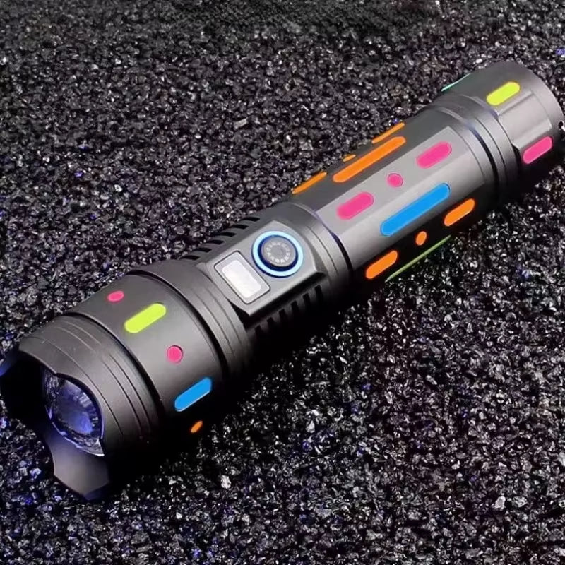 Outdoor Flashlight Long-Range Beam Aluminum Alloy