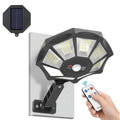 Outdoor Flood Light Solar Motion-Activated 168 COB LEDs