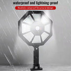 Outdoor Flood Light Solar Motion-Activated 168 COB LEDs