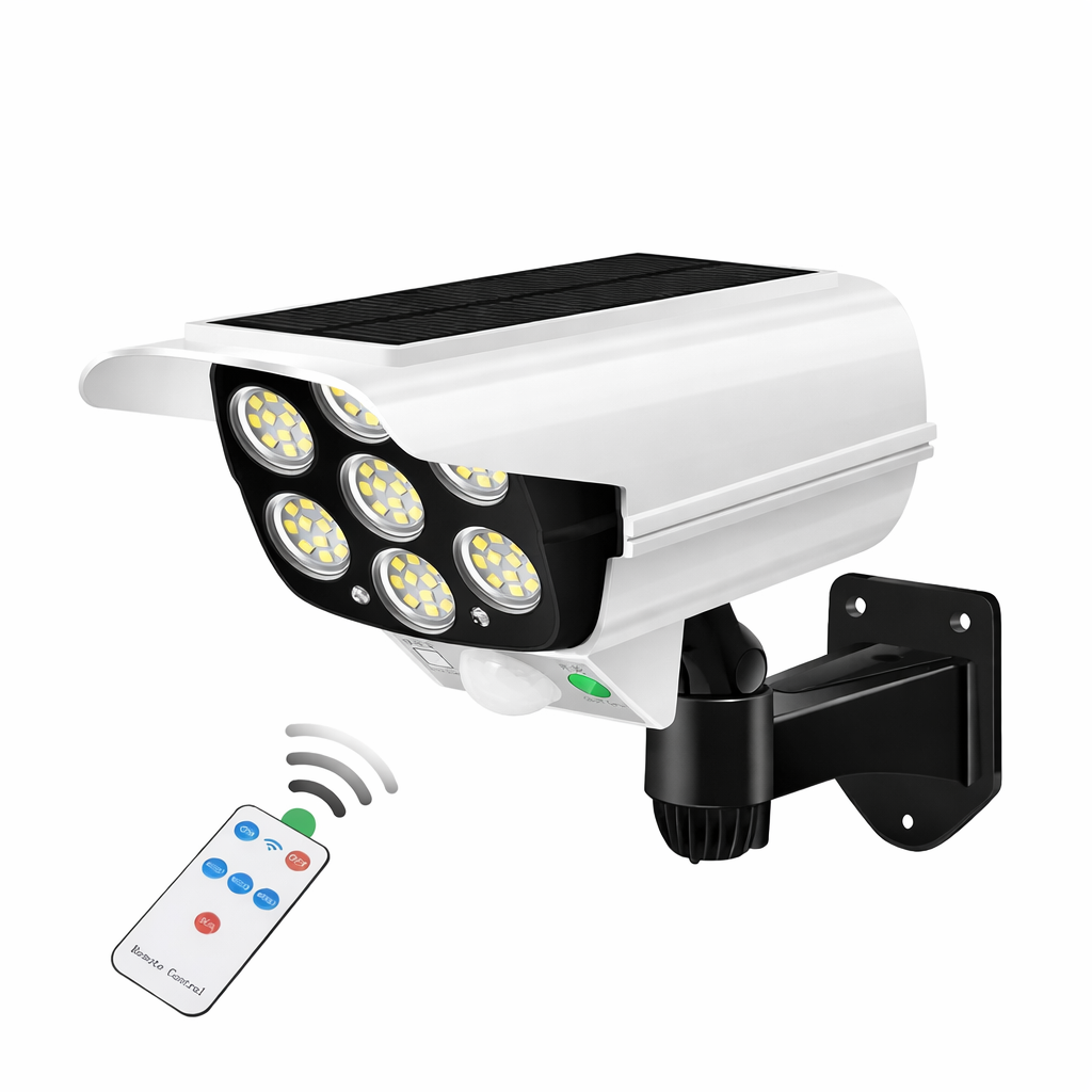 Outdoor Floodlight Solar Motion Sensor 2000 Lumens