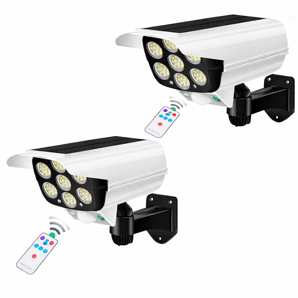 Outdoor Floodlight Solar Motion Sensor 2000 Lumens