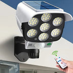 Outdoor Floodlight Solar Motion Sensor 2000 Lumens