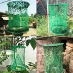 Outdoor Fly Trap Hanging Reusable Bait-Based Chemical-Free