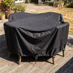 Outdoor Furniture Cover Round Weather-Resistant UV Shield Secure Fit