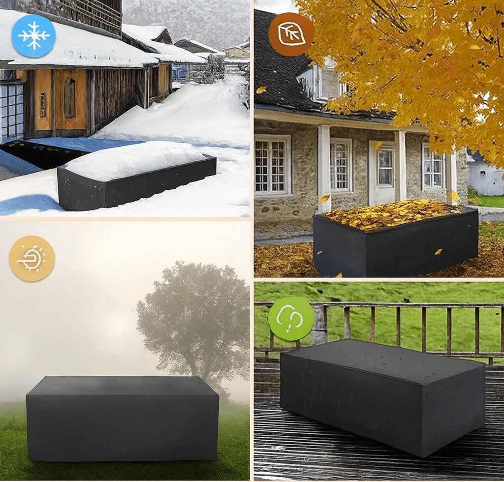 Outdoor Furniture Cover Waterproof & UV-Resistant Polyester