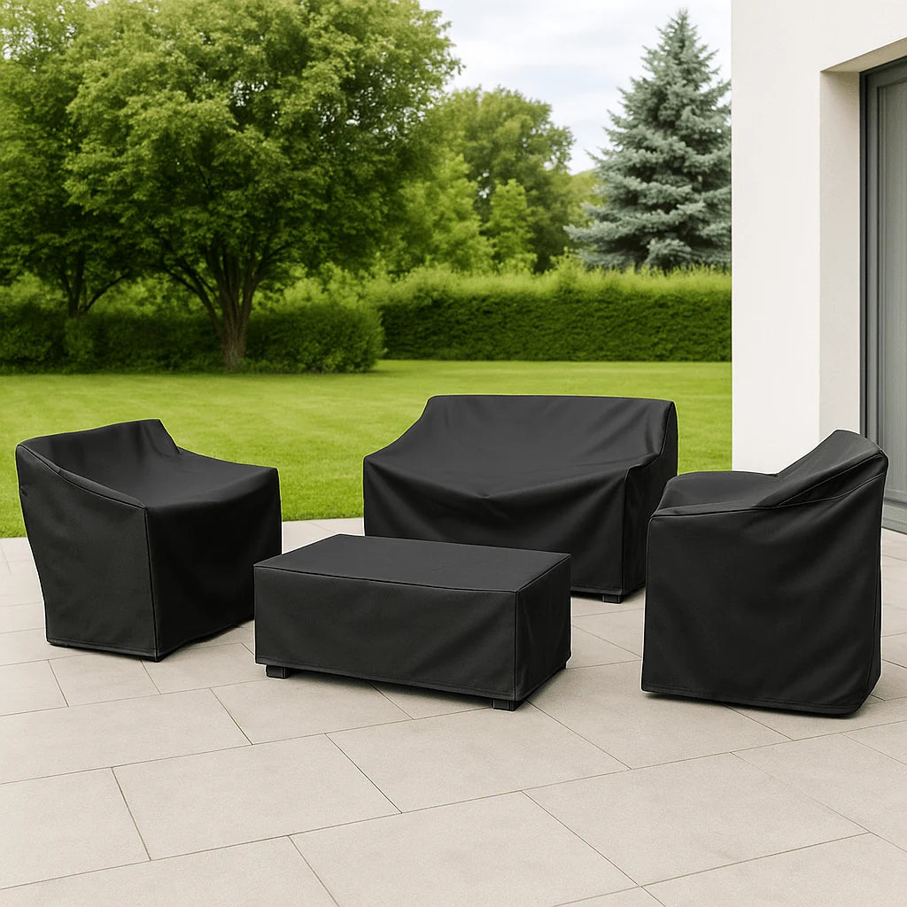 Outdoor Furniture Cover Waterproof & UV-Resistant Polyester