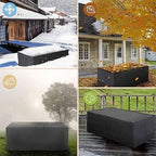 Outdoor Furniture Cover Waterproof & UV-Resistant Polyester
