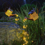 Outdoor Garden Light Watering Can Solar-Powered Auto On/Off