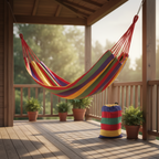 Outdoor Hammock Double Cotton Breathable Carry Case Included