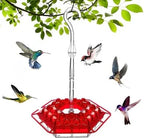 Outdoor Hummingbird Feeder Ant-Resistant 30 Feeding Ports