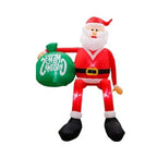 Outdoor Inflatable Santa 8-Foot Built-In LED