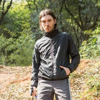 Outdoor Jacket Water-Repellent & Breathable Polyester Blend