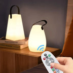 Outdoor LED Lamp Rechargeable Waterproof Remote & Timer